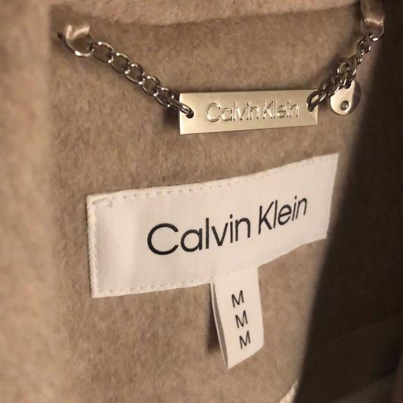 ✨Gorgeous-NWT-Calvin KLEIN long coat - Picture 2 of 5